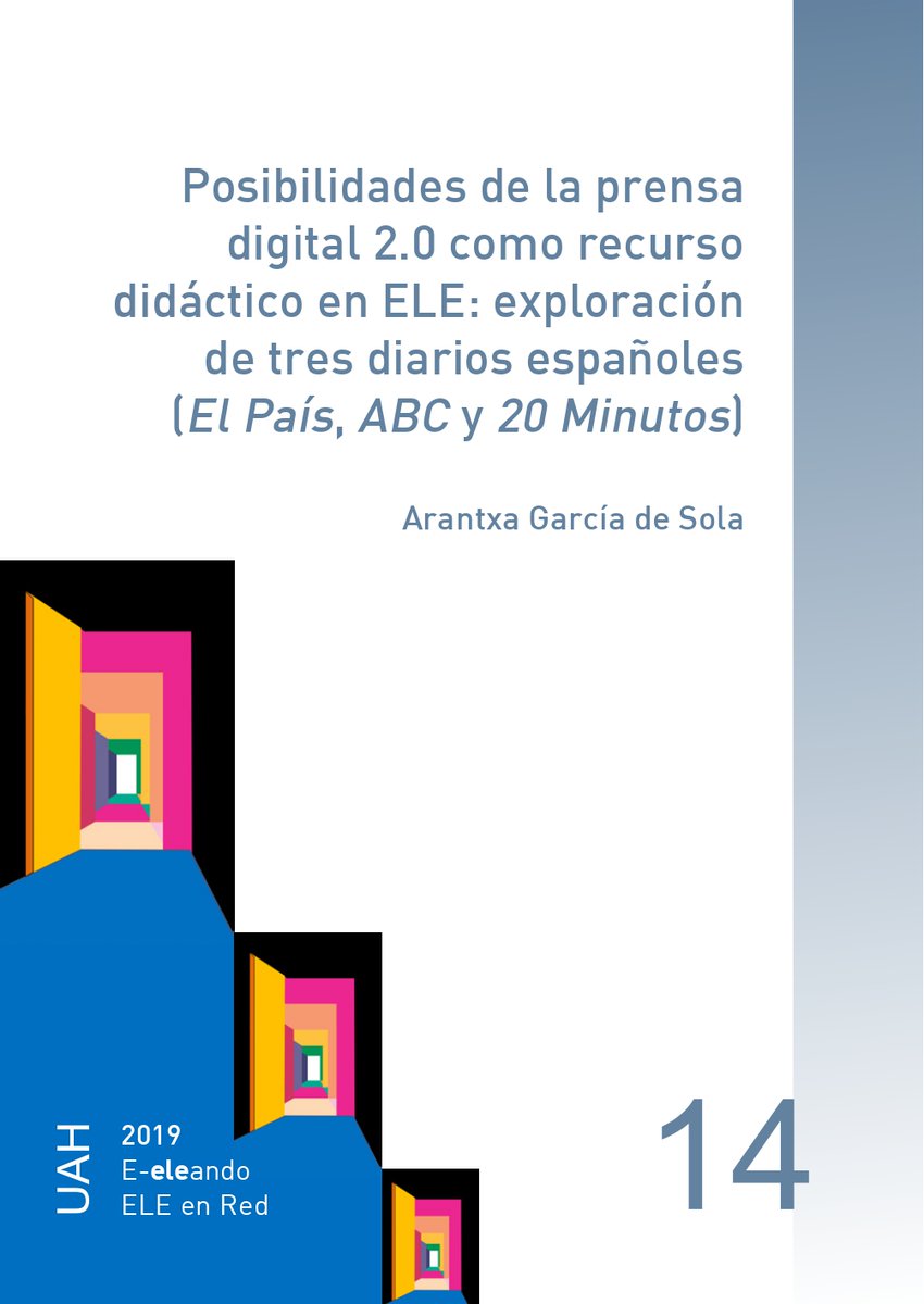 e_eleando's tweet photo. Nuevo número de E-eleando con un centenar de propuestas para utilizar la prensa como fuente de textos auténticos digitales y multimedia y sus espacios para la interactividad como escenario de experiencias de micro inmersión virtual. Disponible en  https://t.co/aqYWmrp5G5 https://t.co/AlvgkyiYEL