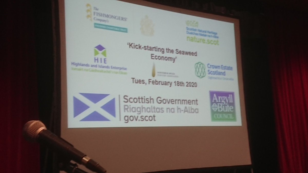 aquacultureadam's tweet photo. Getting ready for #SSIA2020 a full day of#seaweed and #sustainable #Growth @SeaweedScotland @fishmongerco @HIEScotland @CrownEstateScot @GreenerScotland @argyllandbute @SRSL_Oban @SAMSoceannews @maraseaweed https://t.co/aIL5zl318u