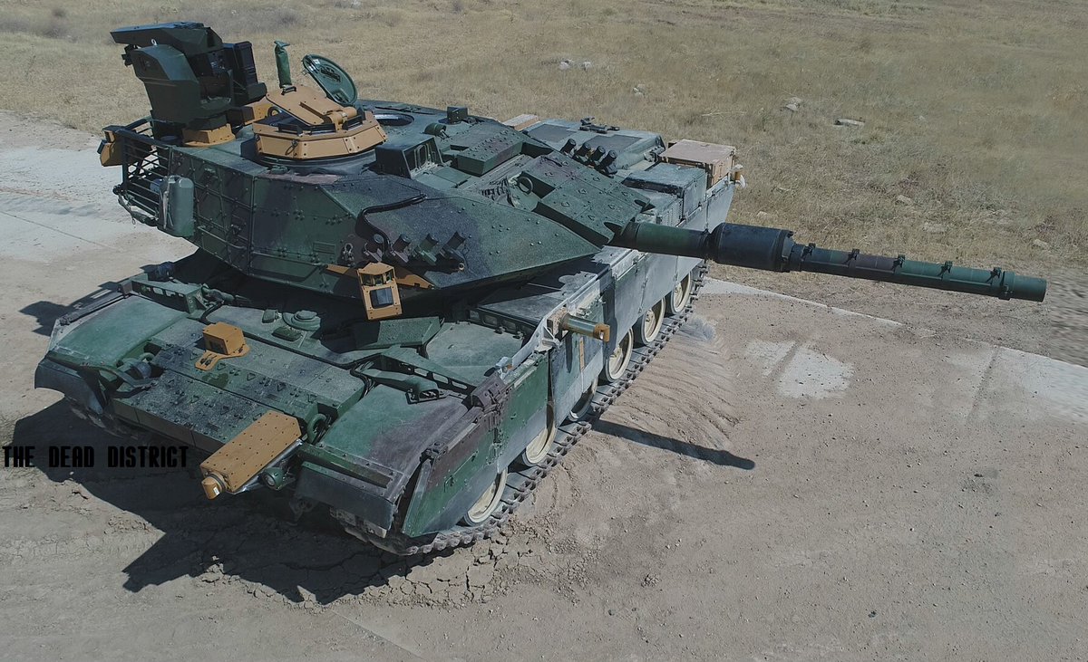 TheDeadDistrict's tweet photo. Turkish M-60T with APS Pulad in HD
#Заслон #КАЗ #Заслін #Zaslon #Pulat #APS #ActiveProtectionSystem #turkisharmy https://t.co/MWjXGx3tq1