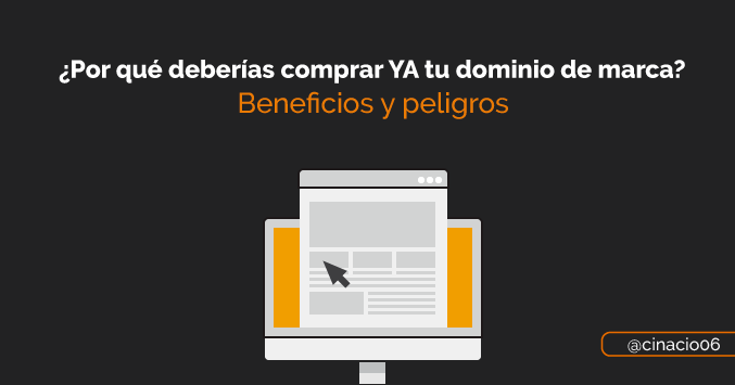 cinacio06's tweet photo. NUEVO POST: 😩 “Mi nombre y apellido ya no está disponible, ¿qué hago? ¿Qué dominio me compro para trabajar mi #marcapersonal?” 

¿Puedo comprar solo #dominio sin hosting? 

Puedes y debes, y aquí te cuento por qué 👉https://t.co/Dkdw4AlwiJ via @cinacio06 

#HOSTING https://t.co/nsbJIvayCY