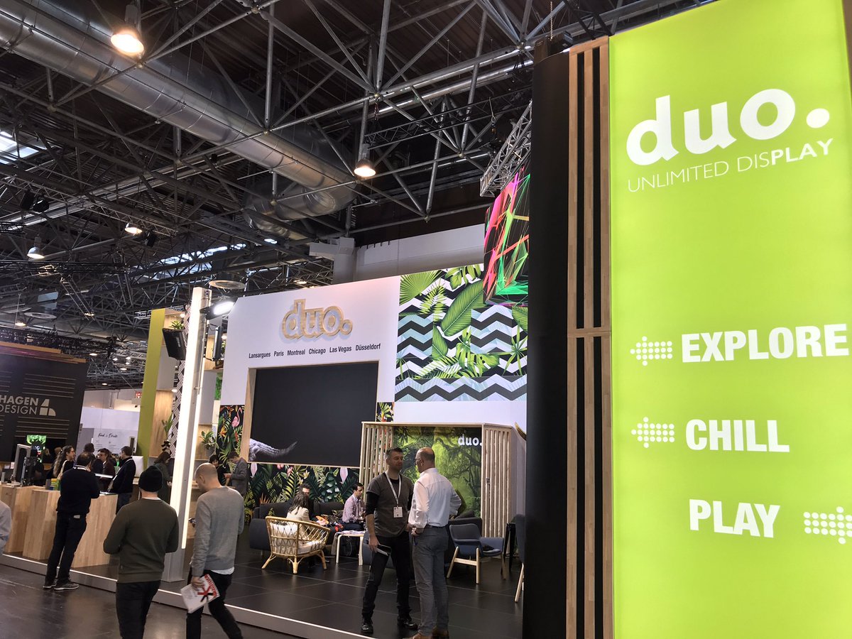 ExpoferiasHN's tweet photo. So proud of being a @DuoDisplay dealer! Nice booth! Amazing!!! https://t.co/9re5Q8Yb0Z
