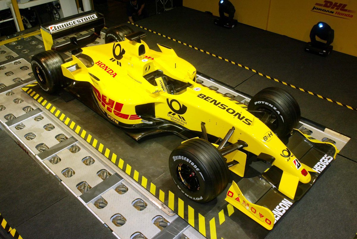 Motorsports in the 2000s on Twitter: "DHL Honda 🇮🇪 launch 9. Giancarlo Fisichella 🇮🇹 10. Takuma Sato 🇯🇵 Chassis: EJ12 Honda RA002E v10 Bridgestone 🅱️ https://t.co/c1aJXQWDHb" / Twitter