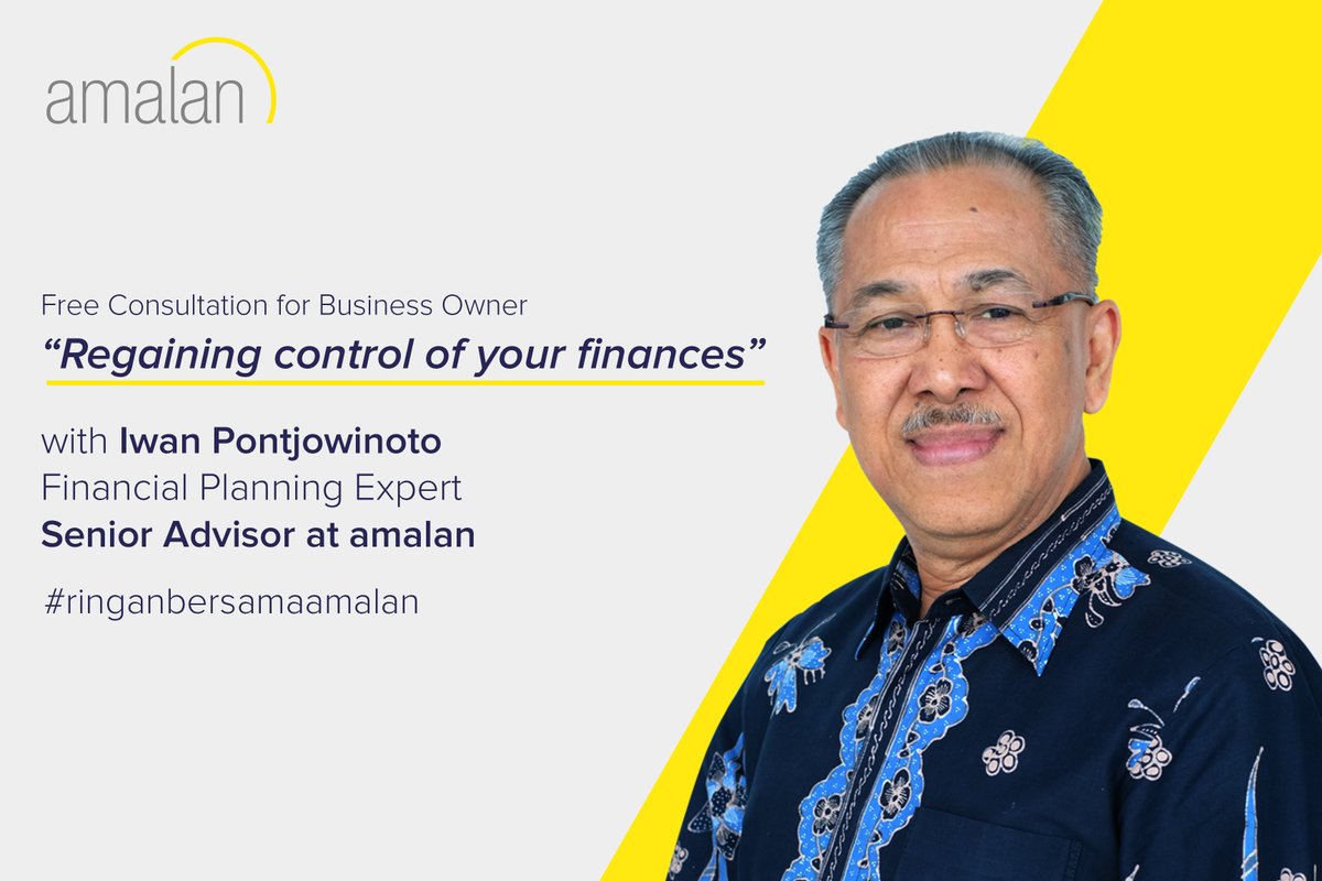 amalan_intl's tweet photo. He will guide participants on how to manage their finances, and paying off #debt. We look forward to welcoming the 50 dedicated people who wish to achieve a fresh start in life! Click here to register https://t.co/b7vDOZEfE2
#amalanID #FreeConsultation #Banjir2020 https://t.co/ULk74ykFYT