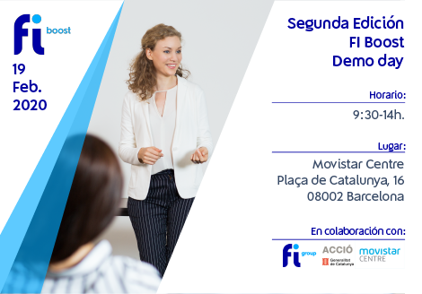 FIBoost's tweet photo. ⚠️Quedan menos de 24 horas para la II Edición FI BOOST Demo Day. Ven a conocer las cinco empresas aceleradas: 

@dayskapp
 
@INFRA_SCAN
 
@norlean3
 
@FUVEX
 
@vottun

¿Te lo vas a perder? ¡También nos acompañará 
@SiscoSapena
 reserva tu entrada! 👉👉👉https://t.co/rbXzdFJc3V https://t.co/H7nLAkUNH8