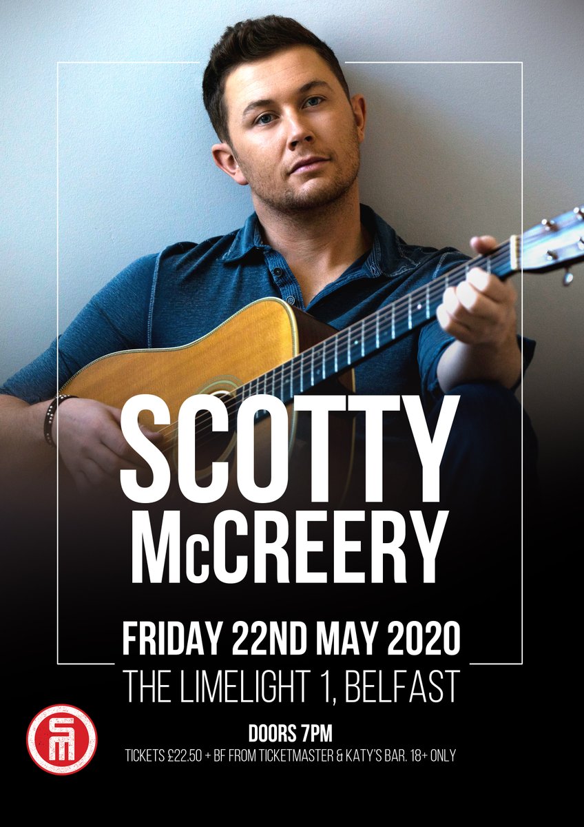 LimelightNI's tweet photo. ~ 𝐉𝐔𝐒𝐓 𝐀𝐍𝐍𝐎𝐔𝐍𝐂𝐄𝐃 ~

@ScottyMcCreery  &amp; Guests

🔁 𝑹𝑻 𝒇𝒐𝒓 𝒄𝒉𝒂𝒏𝒄𝒆 𝒕𝒐 𝑾𝑰𝑵 𝒕𝒊𝒄𝒌𝒆𝒕𝒔! 🔁

📆Fri 22nd May / Limelight 1

🎫 𝑻𝑰𝑪𝑲𝑬𝑻𝑺 on sale Fri 9am @TicketmasterIre https://t.co/Y2qWHrP8gp