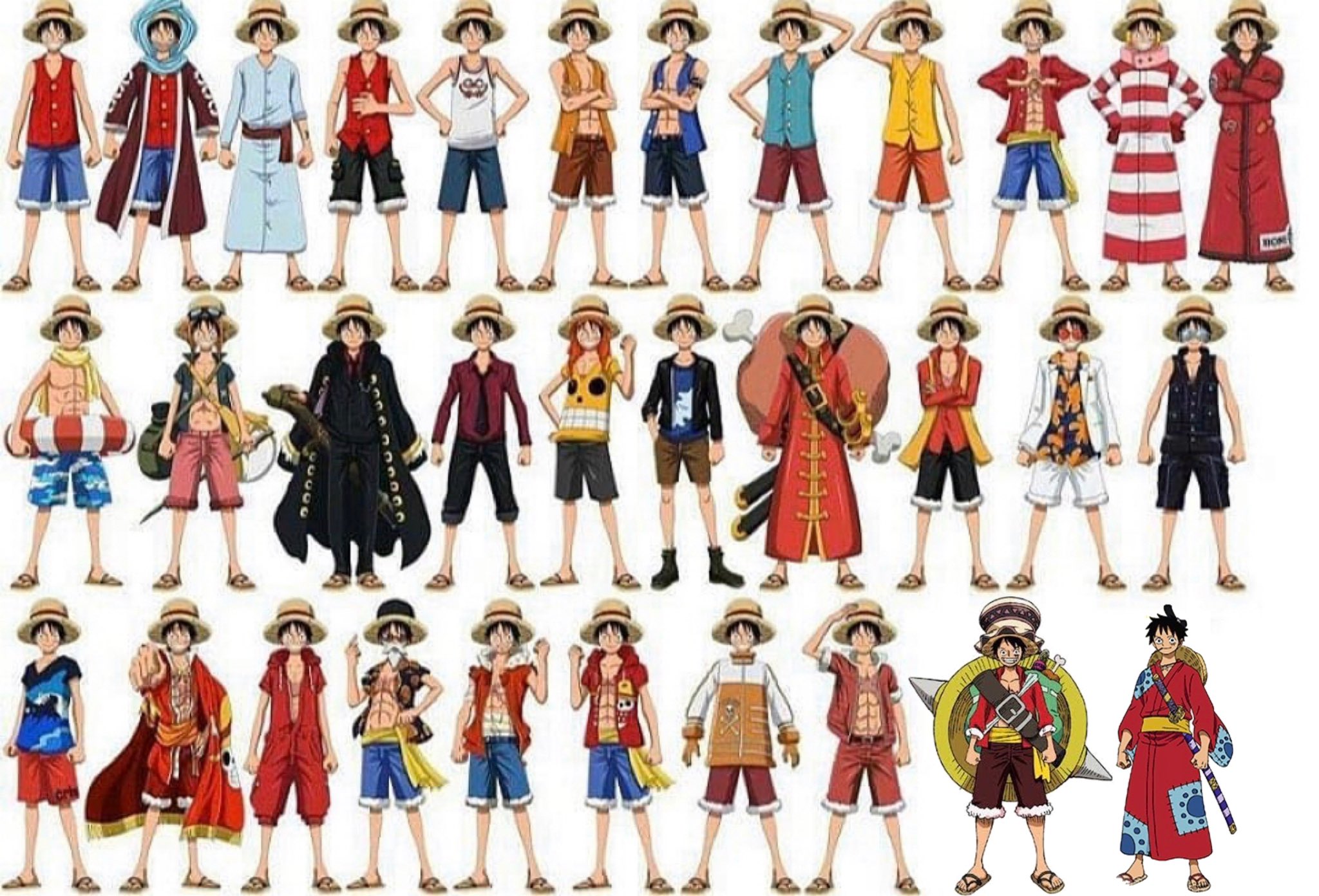 Log ワンピース考察 ルフィの服装ってあの赤と青のヤツが印象的だけど 意外と色々変化あるよね まぁ映画とかアニオリも含めると だけど T Co 8uwycfraym Twitter