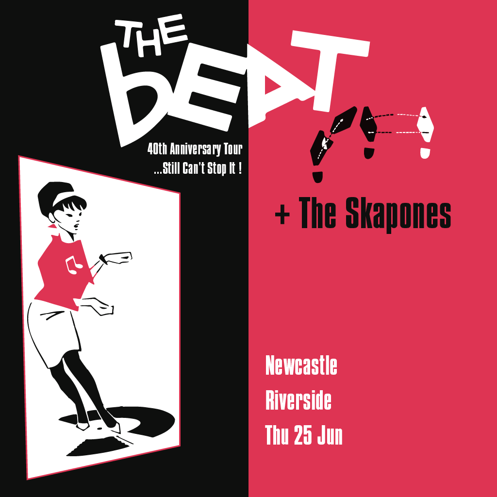 Skapones's tweet photo. #theenglishbeat #northeastska #40thanniversary #tour #ontheroad #skapones #davewakeling #ska #reggae #2Tone #britiskska #band #40yearsof2Tone https://t.co/gWMuusmZ6G