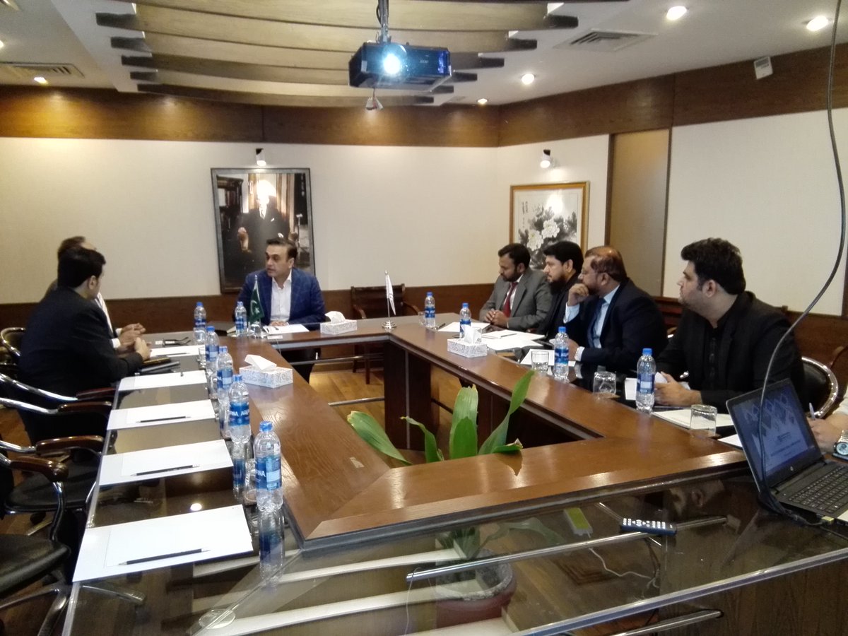 Meeting with Mr. Siraj Ali Mithani Head of SME Division JS Bank Limited held on 17-Feb-2020 at Committee Room Sindh Investment Department Government of Sindh 
#SEDF #JSBank #InvestmentDepartment #IVLP #ExchangeAlumni #FacesofExchange #SMEs #SBP