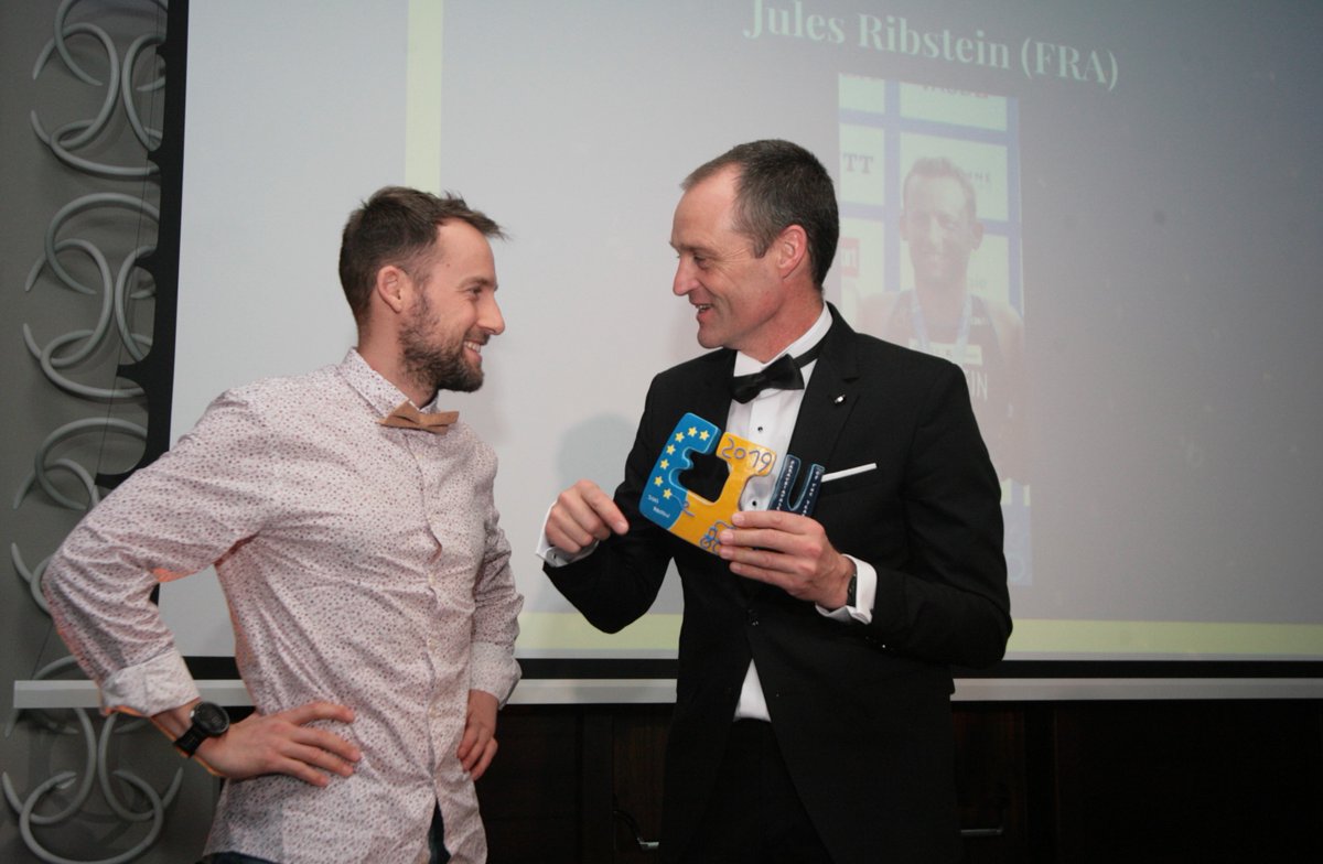 FFTRI's tweet photo. Toutes nos félicitations à @RibsteinJ qui a été honoré par l'@ETUtriathlon en tant que Paratriathlète de l'année 2019 lors de l'"ETU Annual Gala Awards"qui s'est déroulé à Minsk ce week-end ! 👏����🏆 #Paratriathlon #GoFrance
https://t.co/NDILcqZmQy https://t.co/vJsaTVY3C2