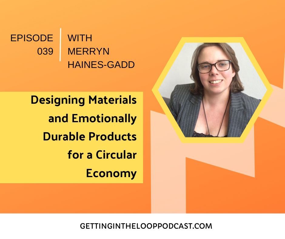Dr. Merryn Haines-Gadd talks about design and innovation for a circular economy in this In the Loop episode. Listen now: bit.ly/LOOP039 #circulareconomy #design #innovation #circularbusiness