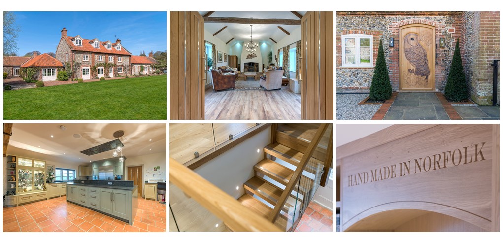 TEAM WORK Along with our connected companies, we undertook every build detail of this substantial family home. G&M: Exceptional Norfolk Builders & Property Developers Email: info@grocottandmurfit.co.uk Phone: 01328 851420 Website: grocottandmurfit.co.uk