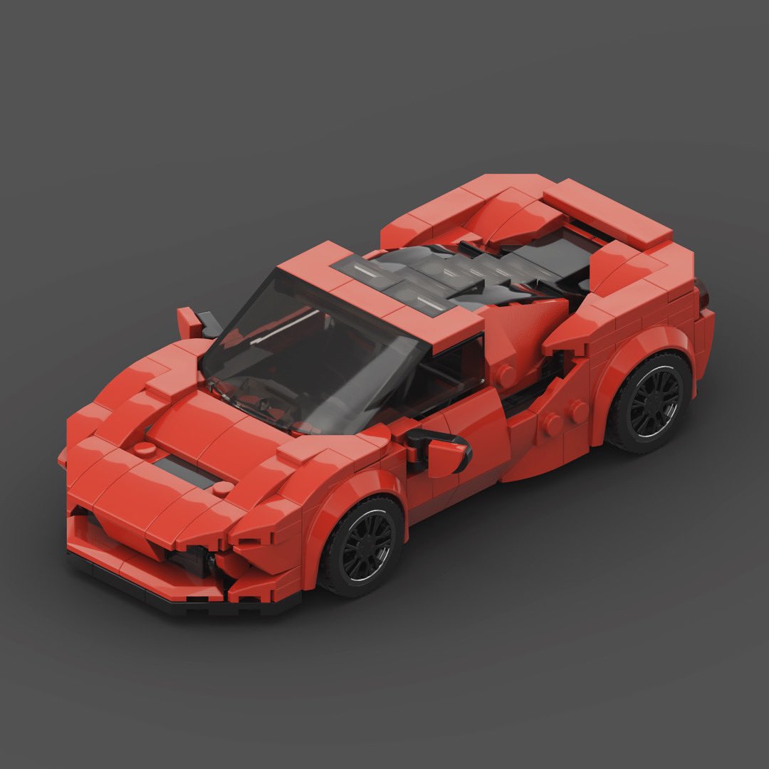 Ferrari F8 #legospeedchampions #lego #legocars #legorally #legorace #legomoc #legomania #instalego #ferrari #ferrarif8 #legoferrari