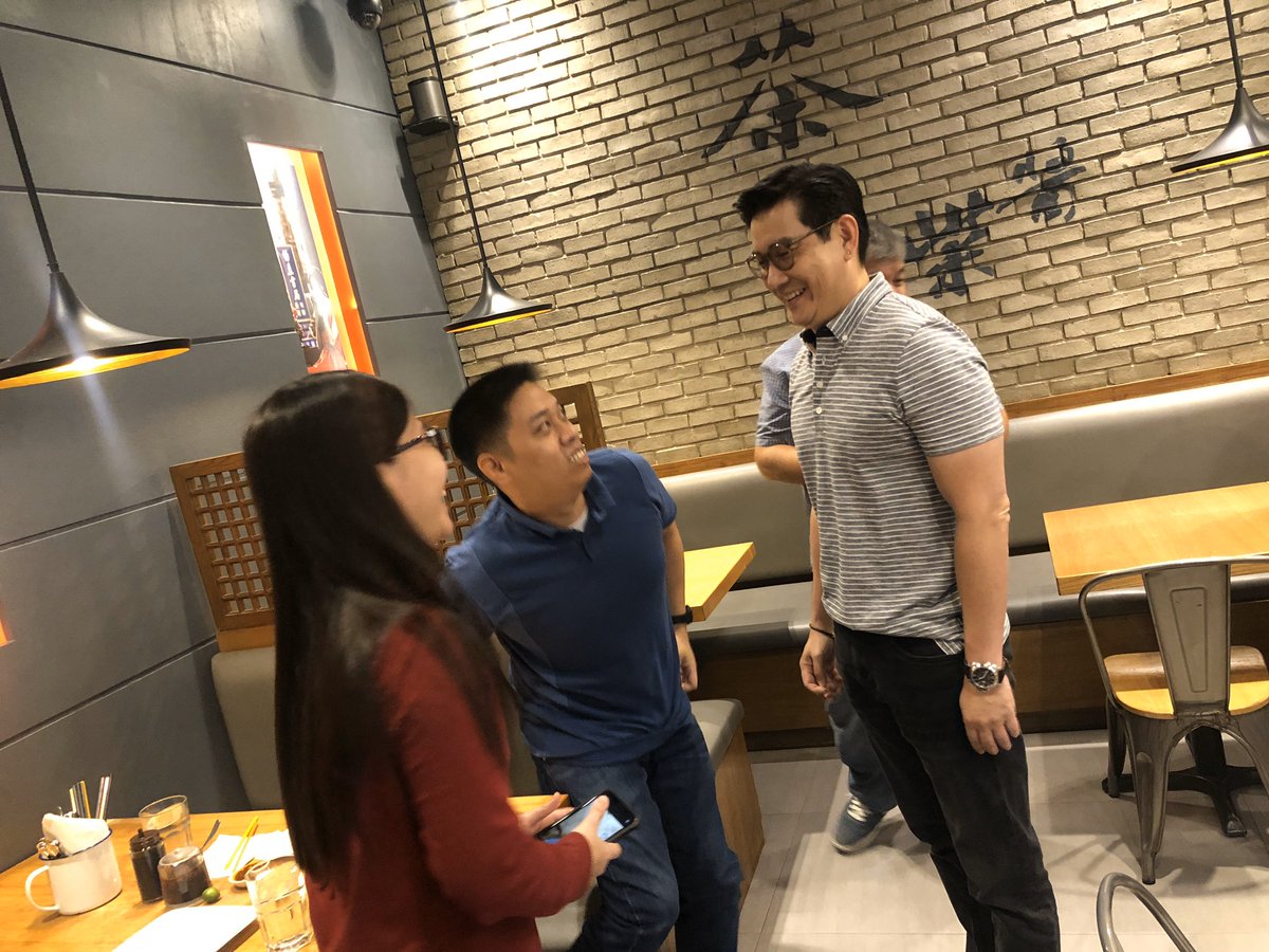 iamjamesbanaag's tweet photo. Richard Yap meets the pairs who won the #WangfuValentinesDate promo. #WangfuPH https://t.co/xVGK7CzQ28