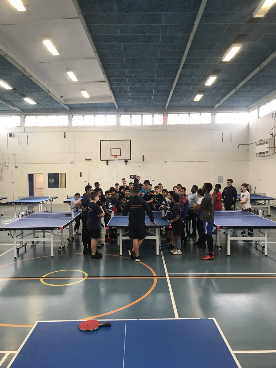 Day 1 February half term table tennis training camp 2020 @CompassSE16 with <a href="/GHrokeby/">Greenhouse Rokeby TT</a>. 
#Commitment #Passion #Teamwork
<a href="/Rokeby_School/">Rokeby School 💙</a> @_Greenhouse_ @huntleymh <a href="/GreenhouseCTR/">Greenhouse Centre</a>