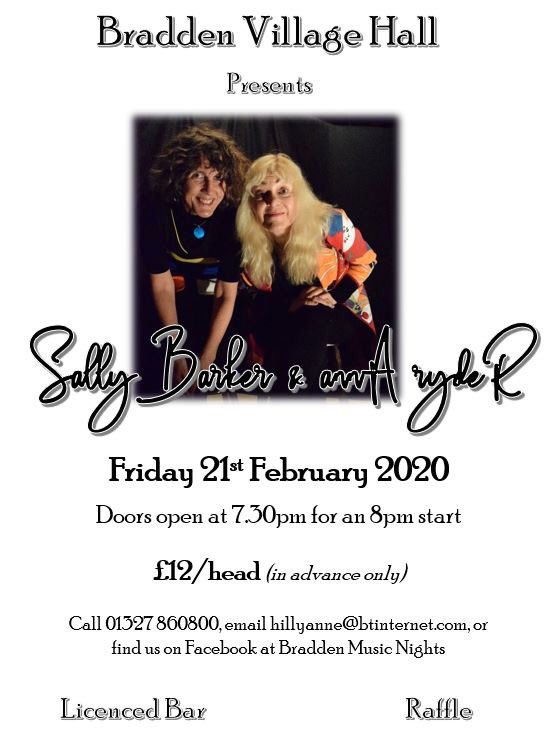 Jen_jayne's tweet photo. @BBCNorthampton Remember Sally from “the voice” in 2014?  Visiting us on Friday, 15 tickets left! https://t.co/UchmfBUQXD