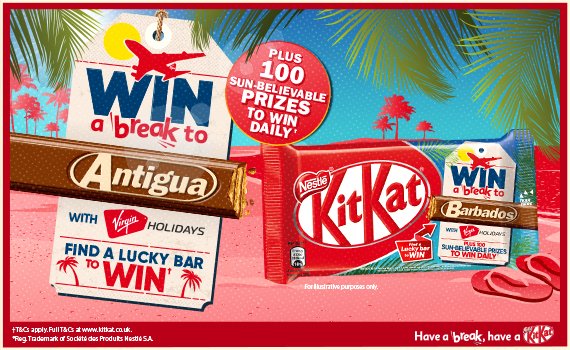 ZEAL and <a href="/NestleUKI/">Nestlé UK & Ireland</a> are helping shoppers banish winter blues and Make a Break For It - with the chance to win 1 of 10 dream holidays!

Will you find a lucky bar?

zealcreative.com/work/zeal-are-…

#shoppermarketing #onpack #campaign #teamZEAL