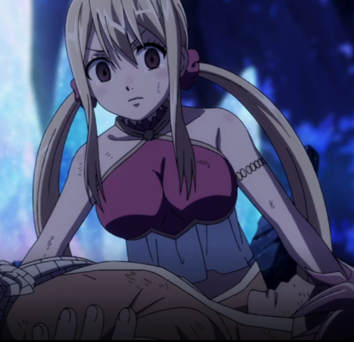 Day 49 of 366 days of NaluWhen Natsu almost died and Lucy was the main thing on his mind. She was his focus and he came back to her <3