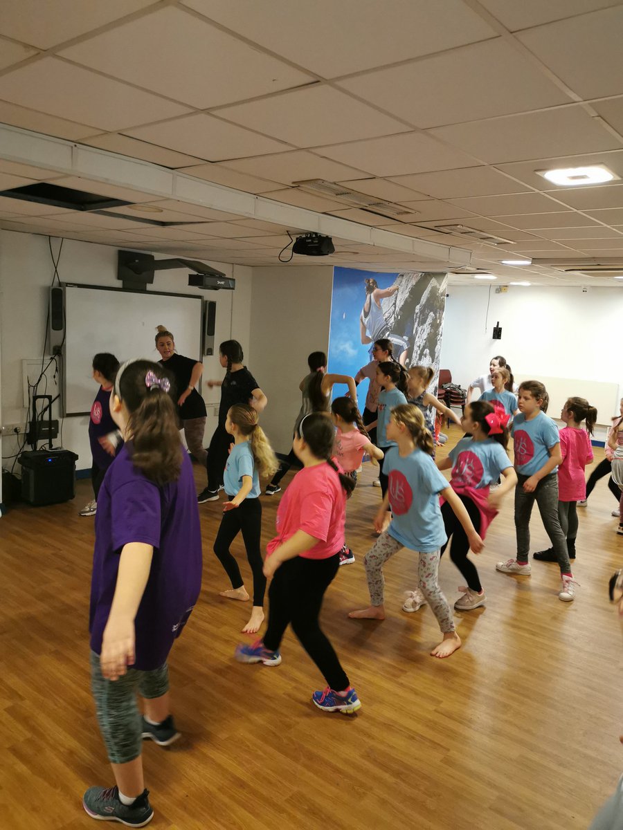 Sport_CCS's tweet photo. Our first of 3 Us Girls Camps has kicked off at Penlan Leisure Centre today! The girls are enjoying Parkour and Dance! @FreedomLeisure @ConfiDance_Co #fun #fitness #friends https://t.co/wBkDURNEAA