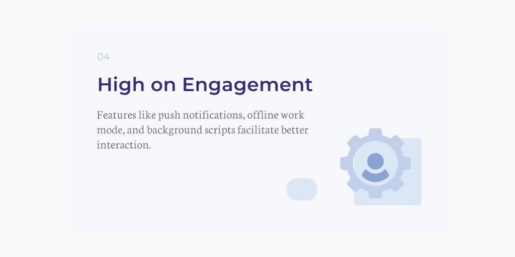 Terralogic_'s tweet image. Progressive Web apps make re-engagement easy through features like push notifications, offline work mode, and background scripts.
#frontenddevelopement #webdesign #webdevelopment #designdriven #coding #technologyinnovations
