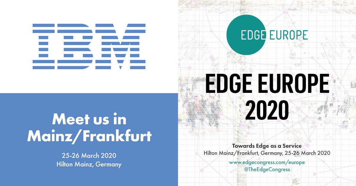 Over the next 5 years industry predictions are we'll have connections to 25 billion devices, and 50 billion installed or embedded sensors, globally. 

Make a must have connection of your own with <a href="/IBM/">IBM</a> at Congress Europe: edgecongress.com/europe

#edgecomputing