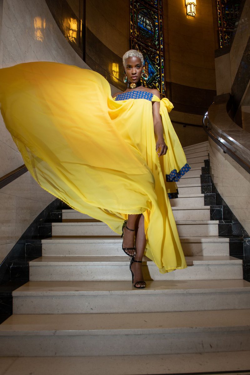africafwl's tweet photo. Remember the TI Kwa Zulu Natal showcase at #afwl2019? THEY'RE COMING BACK FOR THE FOURTH YEAR!  #MistyBailey stunning in #KZN designer @house_of_sluvin_designs on our catwalk and the stairs of FMH! 😍😍
Hurry! Our early bird £10 catwalk tickets are selling fast. code AFWL10Years https://t.co/a3L1PjhjrS