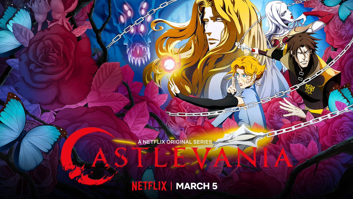 Новый постер третьего сезона Castlevania от Netflix