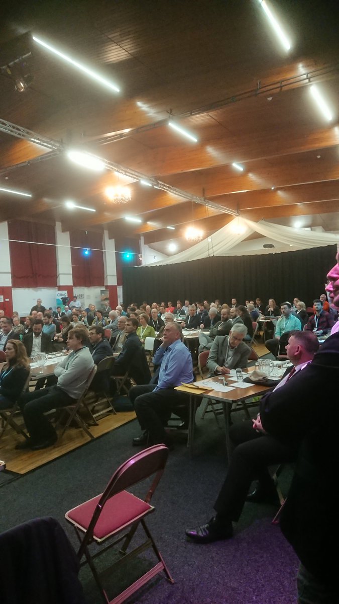 aquacultureadam's tweet photo. Full House #SSIA2020 The industry is here #Oban #seaweed @SeaweedScotland @SRSL_Oban @maraseaweed https://t.co/QBMYYP5tgF