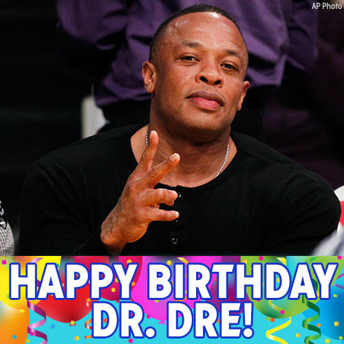 Happy Birthday to rapper and entrepreneur Dr. Dre! 
