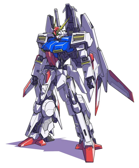 Zelgameth(@Zelgameth1 )さんちの「G-ファイザー」を描かせていただきました。これにて完成です。
カッコいいロボは筆がノリノリして描いていてとても楽しいです。 