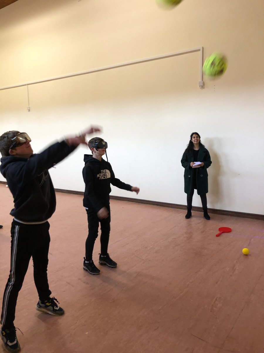 NPTYouthJustice's tweet photo. 🎳During the morning session at the K9 Project, Young people took part in a Beer Goggle Challenge Obstacle Course, whilst answering questions about substances. #k9project #Youthjustice @_YJB @SWPNeath #NPTYJS 🥽 https://t.co/WToTUEnhCt