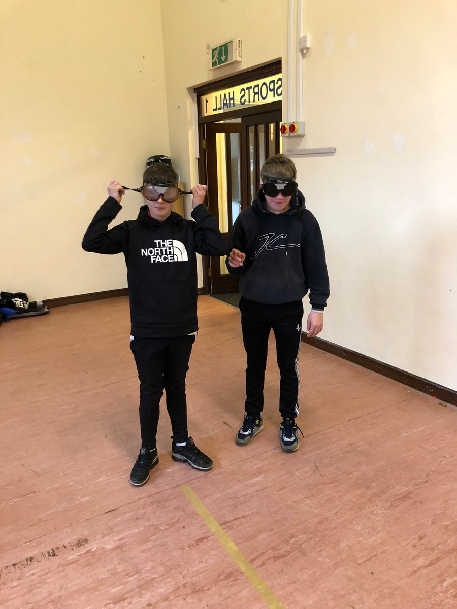 NPTYouthJustice's tweet photo. 🎳During the morning session at the K9 Project, Young people took part in a Beer Goggle Challenge Obstacle Course, whilst answering questions about substances. #k9project #Youthjustice @_YJB @SWPNeath #NPTYJS 🥽 https://t.co/WToTUEnhCt