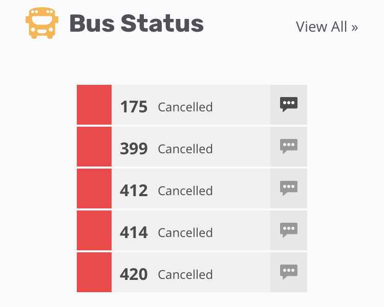 Good morning Rebels! Please note, buses have been cancelled today (Feb 18). The school will be open.