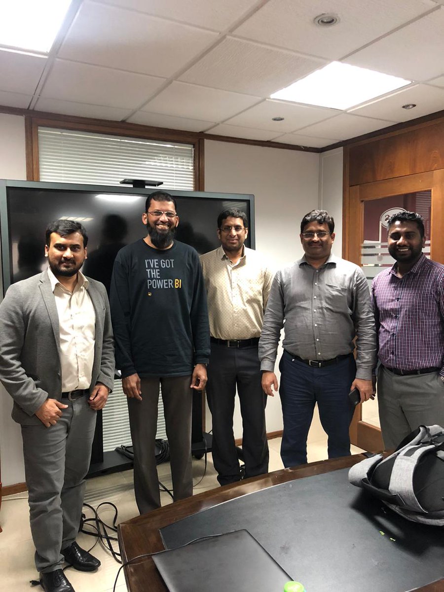 qds_qatar's tweet photo. On 10th &amp; 12th February 2020 QDS hosted a training session on ‘Microsoft Power BI’ for team QAPCO. The training session was conducted by Aamir Ali Ansari (Head of Data Division). Power BI is a business analytics solution that lets you visualize your data and share insights. https://t.co/W1Ahk9JkYN