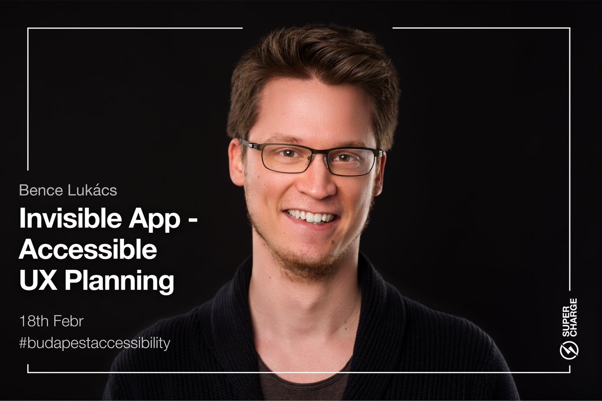 How can an invisible app design be great?
This evening at akadálymentesweb.hu’s meetup, Bence Lukács, our UX Lead will introduce you to the basic of #accessibleUX planning, talking about how to design mobile applications for the blind and visually impaired.
