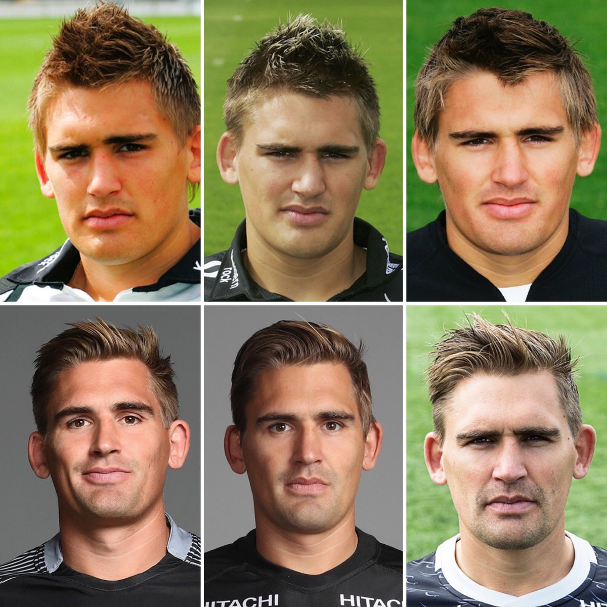 NCL_RedBulls's tweet photo. 📸 Then and now - the evolution of Toby Flood! https://t.co/24cptZFfwD