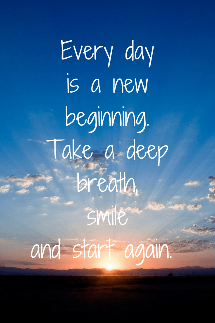 Every day is a new beginning ~ welcome back to a new one, Tweeps! Have a wonderful week ☀️ #MorningMotivation