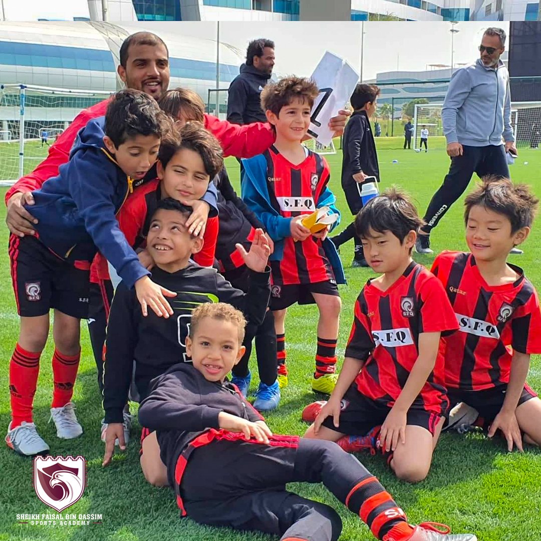 SFQ_Sports's tweet photo. مبروك الفوز لفريق أكاديمية فيصل بن قاسم الرياضية u7/u8 لفوزهم عن فئتهم العمرية بمسابقة أسباير زون لكرة القدم ضمن فعاليات اليوم الرياضي للدولة.

Congratulations to SFQs u7/u8 for winning the Aspire Zone competition on their age group, which was held during the National Sports Day. https://t.co/CK03VysowO