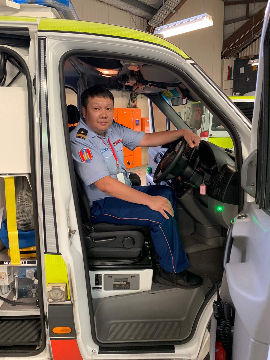 DuncanMcConnel1's tweet photo. Thank you to @QASGoldCoast Assistant Commissioner and the Southport OIC for allowing our Mongolian Delegation a chance to review the various types of response vehicles from bikes to trucks and learn how one of the biggest stations in the State is managed. #roadsidetonationwide https://t.co/Wv7RpsZRE2