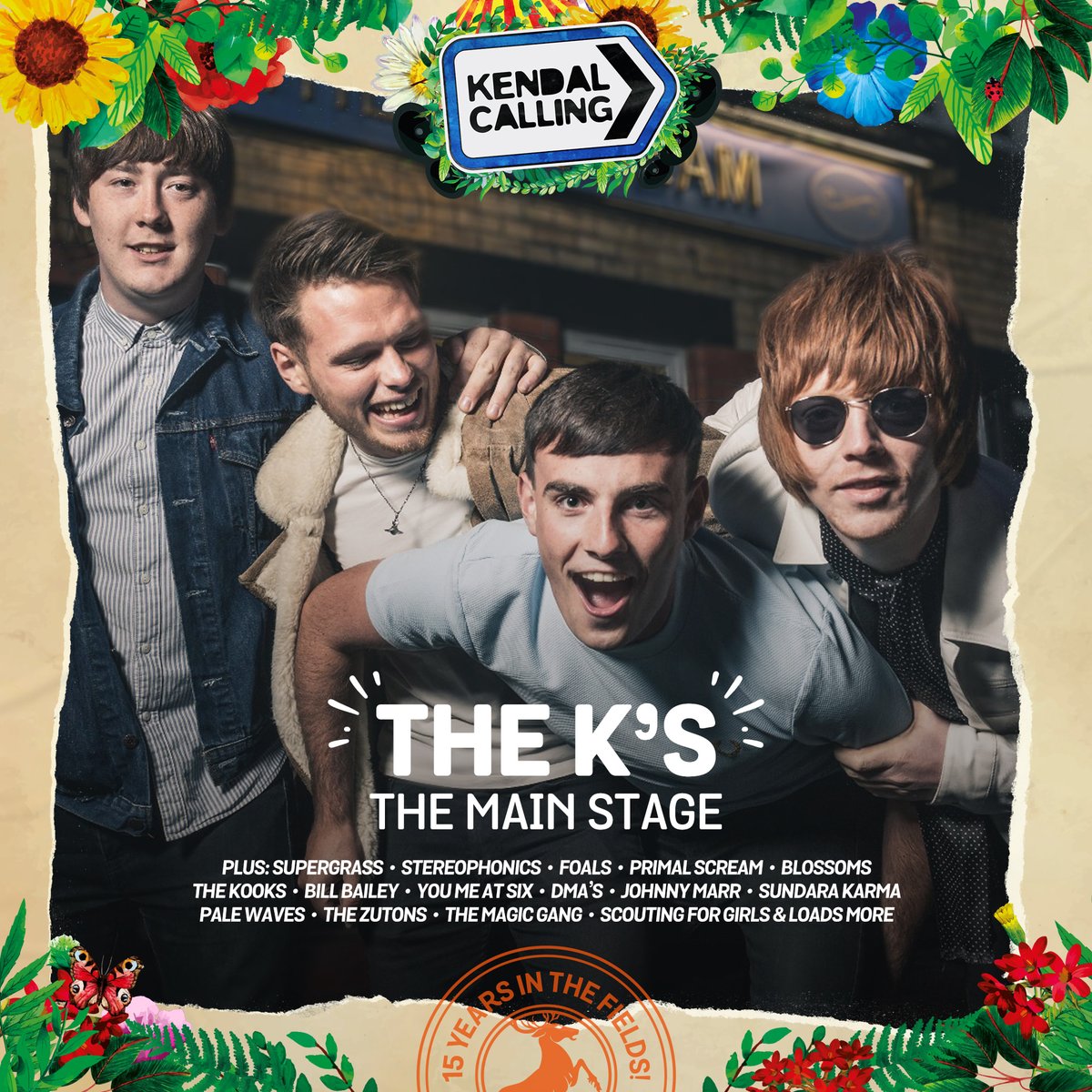 KendalCalling's tweet photo. .@TheKsUK tore it up at #KC19 so we simply had to get them back. Catch them on the Main Stage on Saturday π
Third release tickets on sale now via https://t.co/KMjRvD0lym https://t.co/XdtdNZJqNG