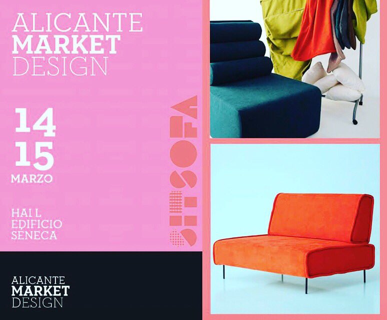 sitsofa's tweet image. @sitsofa en @Alicante
Te esperamos el 14 y 15 de Marzo
#Alicante #alicantemercadodediseño #sitsofa #sofadesenfundable #funda #sofa