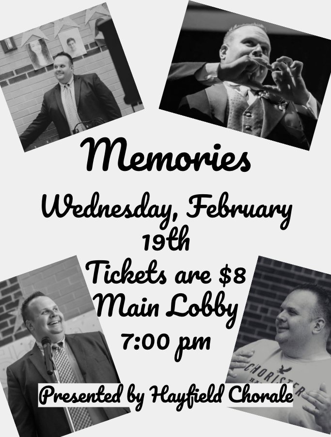 Chorale showcase is tomorrow!