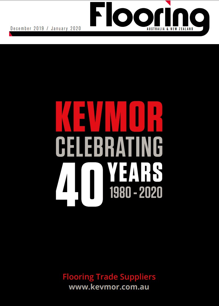 One family, 40 years and still going strong!
If you missed the January edition of Flooring Australia and New Zealand you can find us on the front cover.
Click here to view the full story bit.ly/3bFkR5I on page 6
#kevmor #flooringsolutions #flooringsupplies #40years