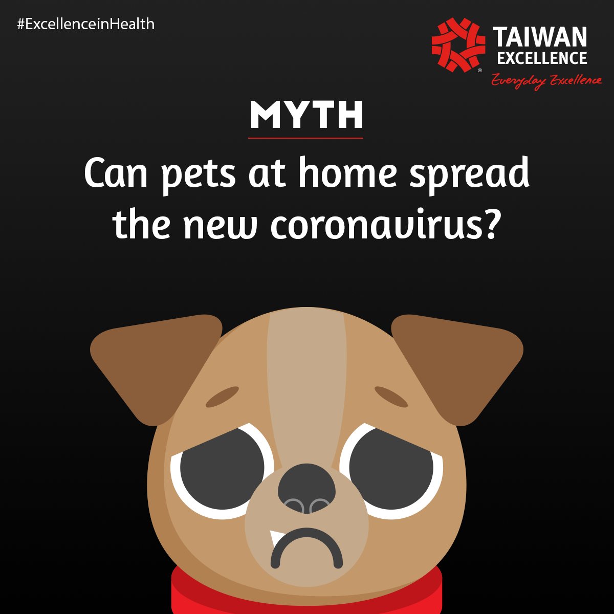 TE_Official_In's tweet photo. #ExcellenceinHealth
Pets at home don't spread the new coronavirus. However, it is always a good idea to wash your hands with soap and water after contact with pets :)
#TaiwanExcellenceindia #TaiwanExcellence #everydayexcellence #taiwan https://t.co/44wHHq0smm