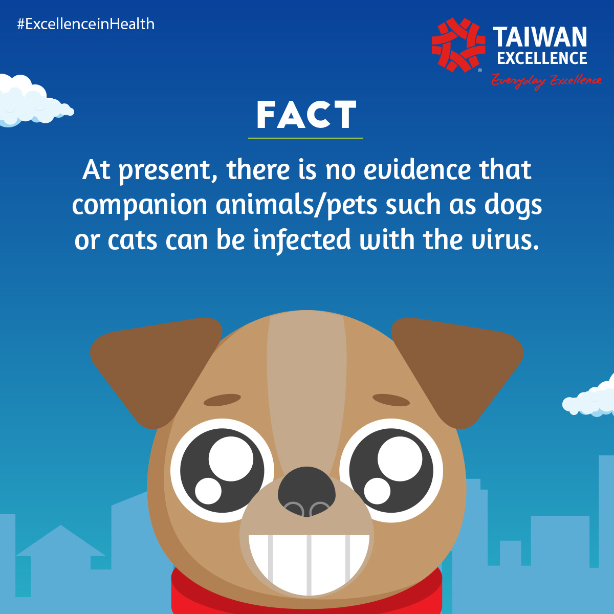 TE_Official_In's tweet photo. #ExcellenceinHealth
Pets at home don't spread the new coronavirus. However, it is always a good idea to wash your hands with soap and water after contact with pets :)
#TaiwanExcellenceindia #TaiwanExcellence #everydayexcellence #taiwan https://t.co/44wHHq0smm
