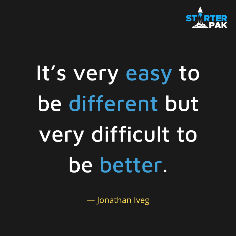 StarterPakng's tweet photo. Rebrand! Be better than you were yesterday... πͺπ½
.
.
Let's enhance your business with our services to be different and better! ππ½ #startwithstarterpak #logo #branding #tuesdaymotivation #smallbusiness #webdevelopment #seo https://t.co/kFW64O6ENN