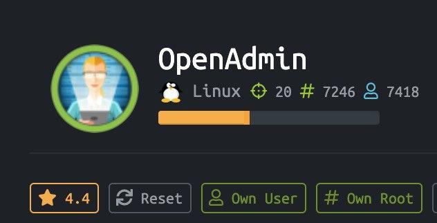 murazhack's tweet photo. Road to the #OSCP #hackthebox #OpenAdmin Owned User & Root! :) a productive weekend :) https://t.co/N2prUox7qt