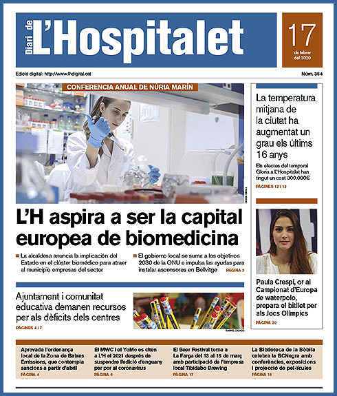 LaFargaGemsa's tweet photo. 📰Diari de #LHospitalet
☑️LH aspira a ser capital biomedicina
☑️Ordenança ZBE
☑️Cancel·lació #MWC i #YoMoBCN
☑️Temperatura mitjana puja
☑️Entrevista @antonigarcia
☑️Arriba @BcnBeerFest
☑️Secció Districtes
☑️#BCNegra a @CClaBobila
☑️@PaulaCrespi_2,🥇
▶️https://t.co/7hjlW7Oths https://t.co/UxbEsND8UT