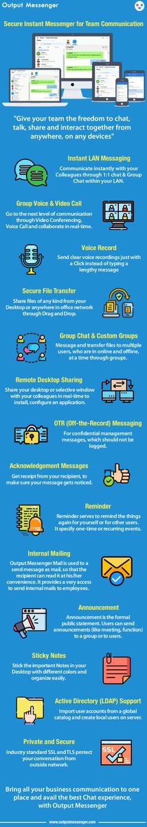 srimax's tweet photo. Secure Instant Messenger for Team Communication - Output Messenger
https://t.co/DXBcYYNnPJ

#Message #Communication #groupchat #voicecall #videocall #Team #office https://t.co/xFL6u1ujTR