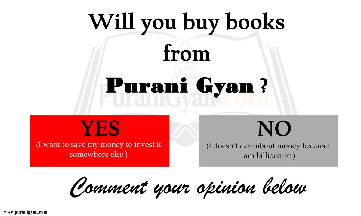 Please do comment your thought below
Shop Now - puranigyan.com

#teampg #bookslover #bookchor #patna #biharstartup