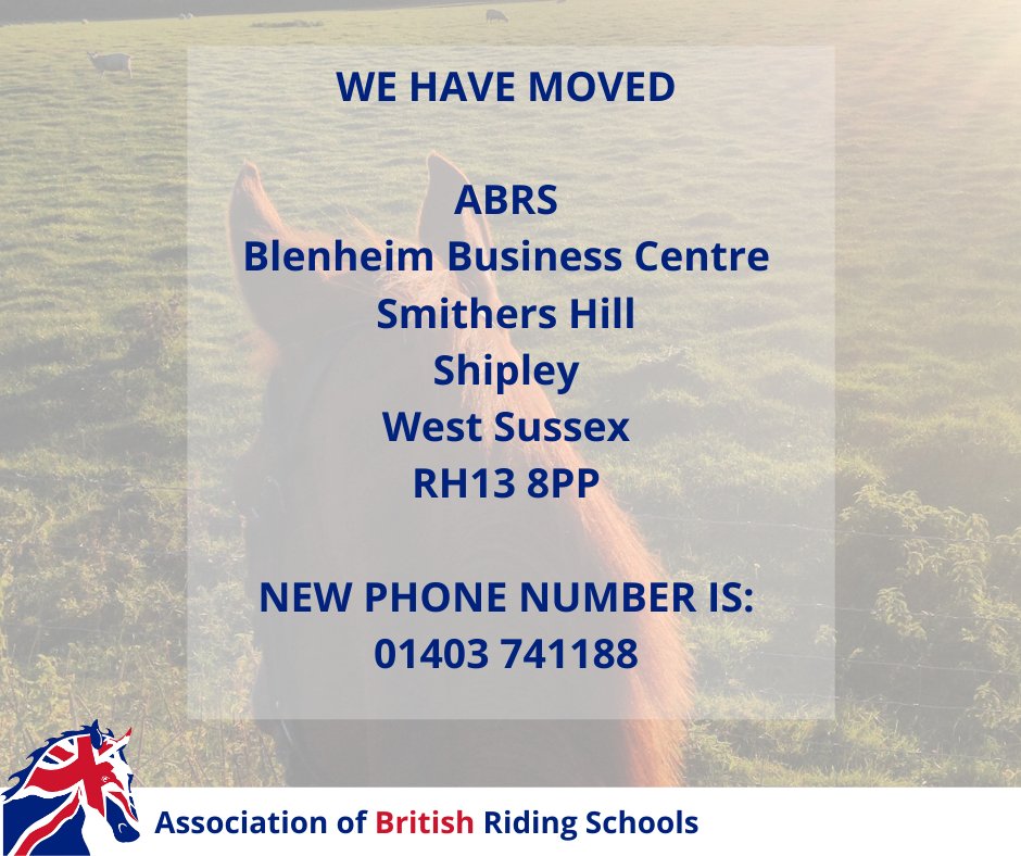 🔹 WE HAVE MOVED 📮 Our new address is: Blenheim Business Centre Smithers Hill Shipley West Sussex RH13 8PP Please note that our new telephone number will be: 01403 741188. We are delighted that Sarah will remain your trusted point of contact and business will continue as usual